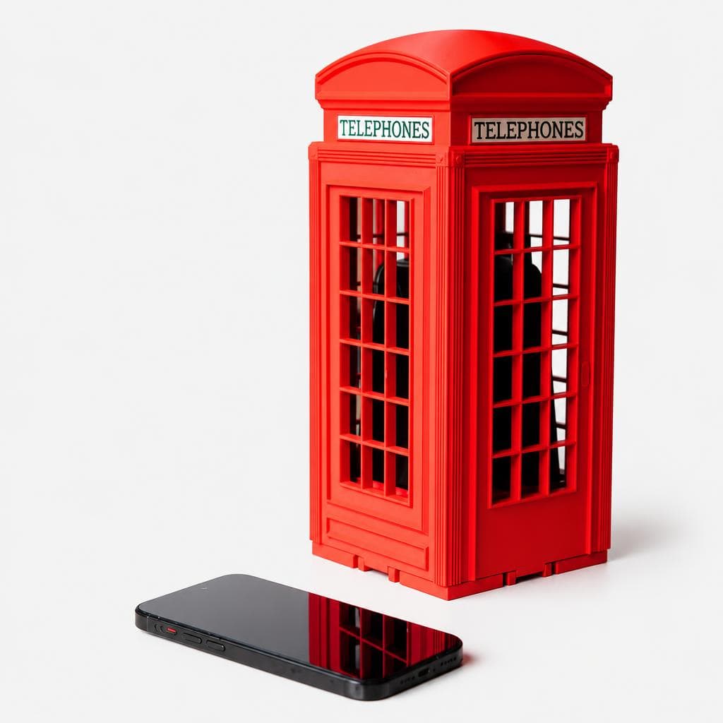 Telephones Booth - Phone storage/lockbox
