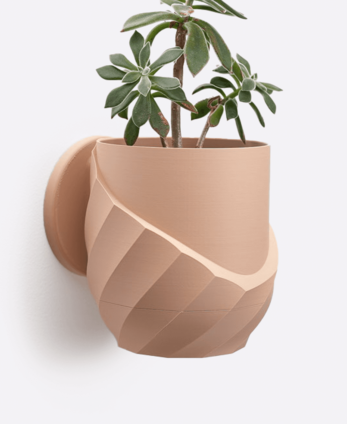 Cracked Spiral Planter