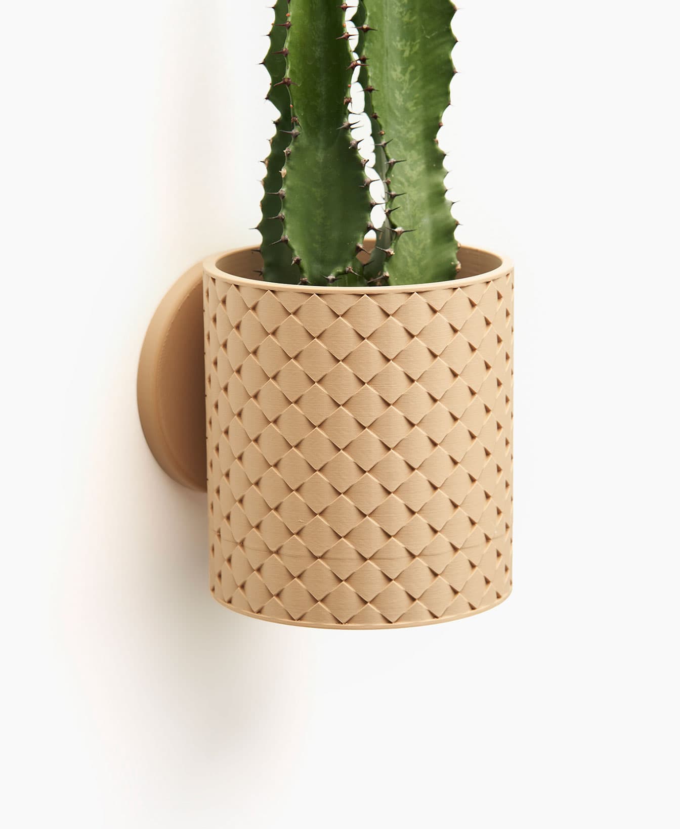 Quilted Planter — Small Table Top