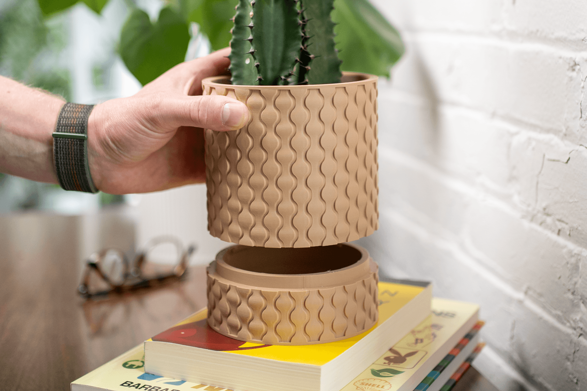 Raindrop Planter — Large Table Top